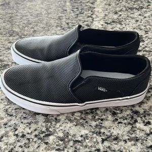 Vans. Wore once womens 8.5